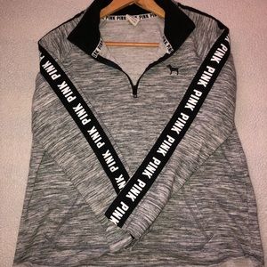 VICTORIA SECRET PINK QUARTER ZIP
